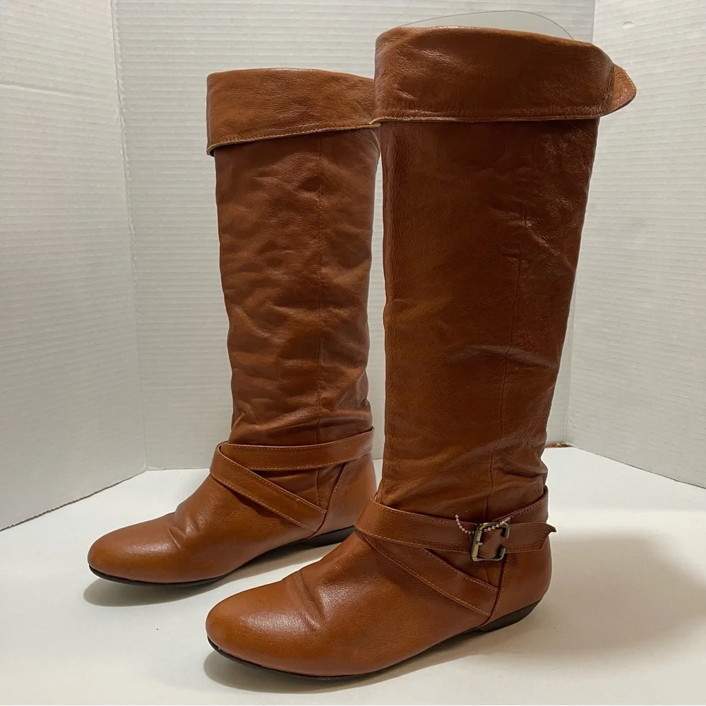Chinese Laundry Tan Over the Knee‎ Boots